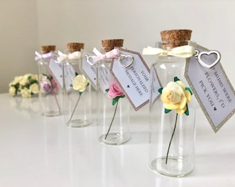 Mothers Day Gift For Mum Gift For Grandma Birthday Gift For Friend Flower In A Bottle Thank You Gift For Girlfriend Thoughtful Gift For Her