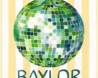 Baylor Wall Art-Dorm Room Poster 12" X 18"-DIGITAL DOWNLOAD