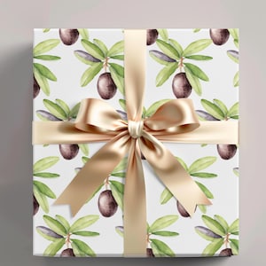 Olive Branch Elegant Gift Wrap