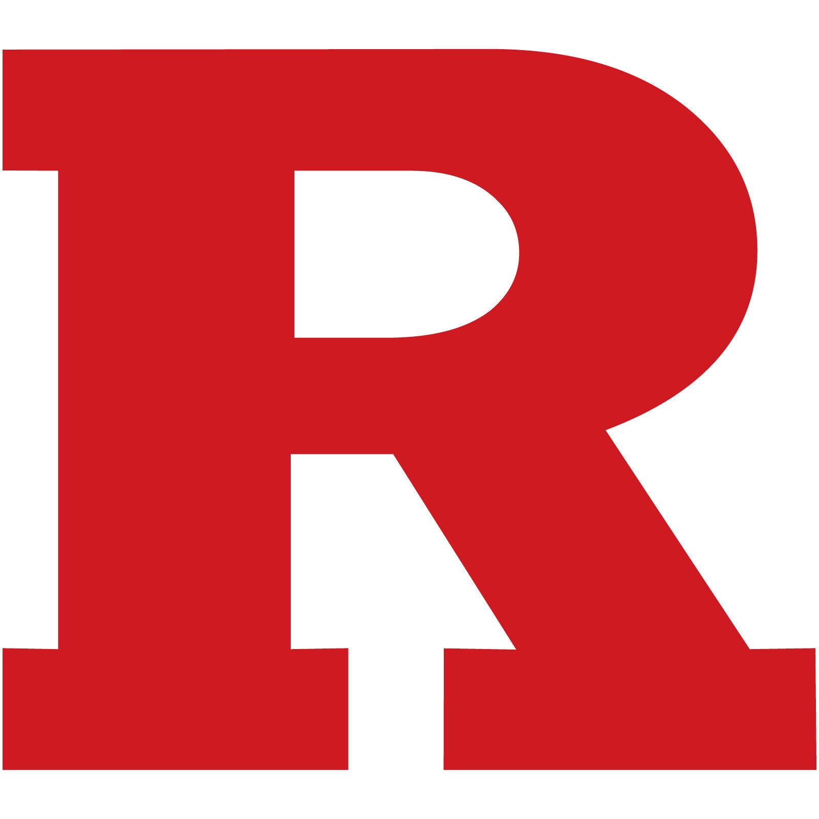 Rutgers Scarlet Knight University R Logo Sticker Decal Car | Etsy