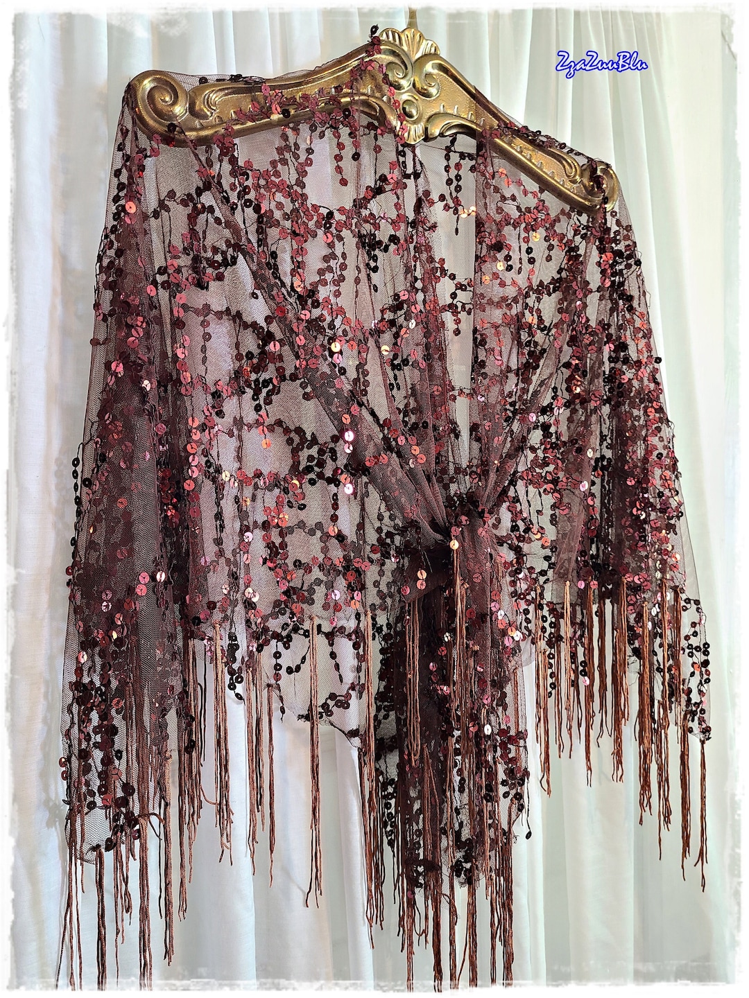 Moxidress Stylish Tassel Hollow Out Shawl Cloak