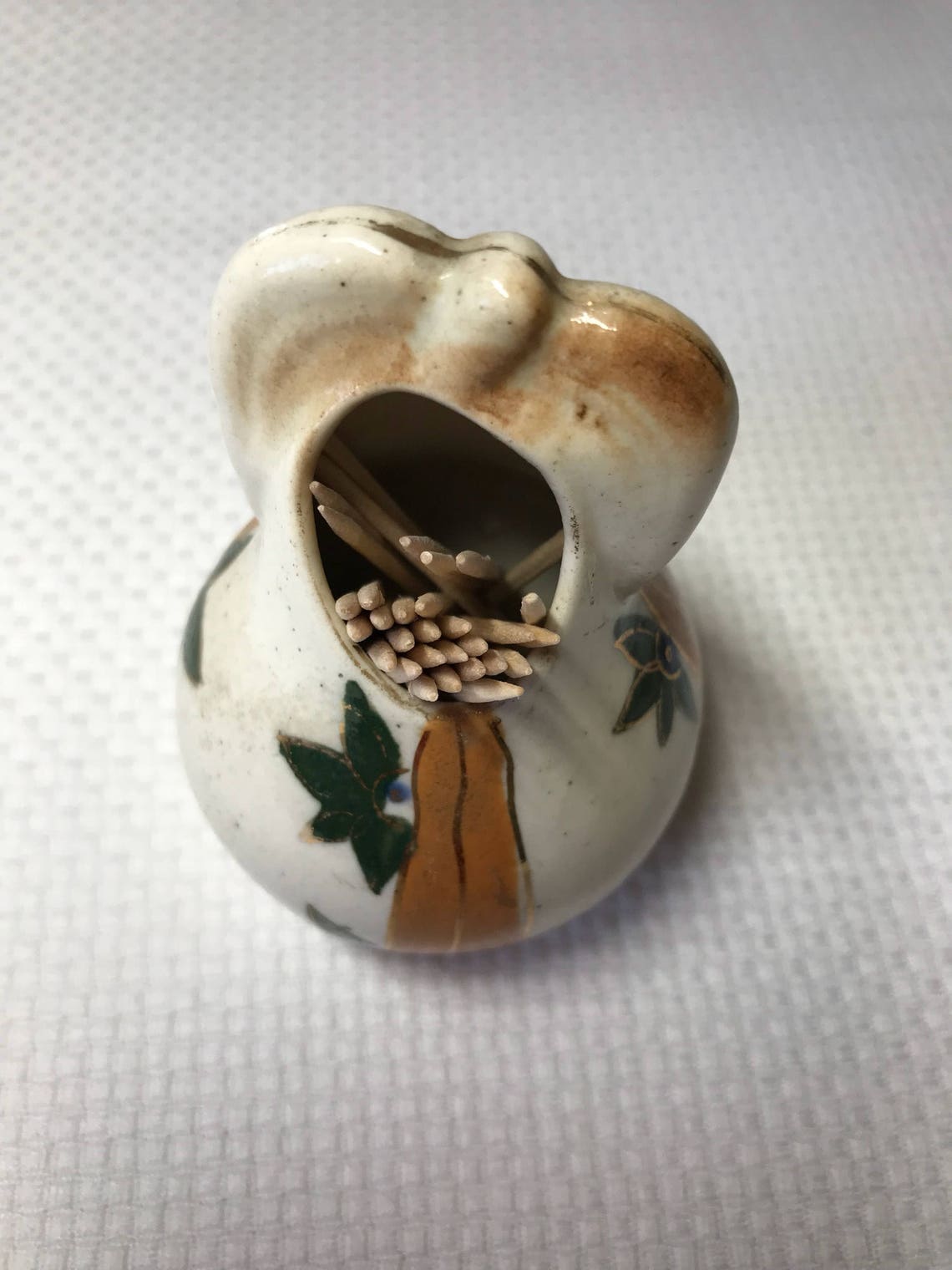 Vintage Toothpick Holder Made in Occupied JapanFine Etsy