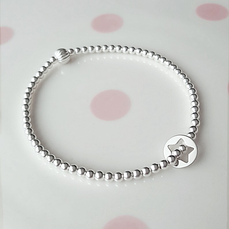 Star bracelet sterling silver Clearance