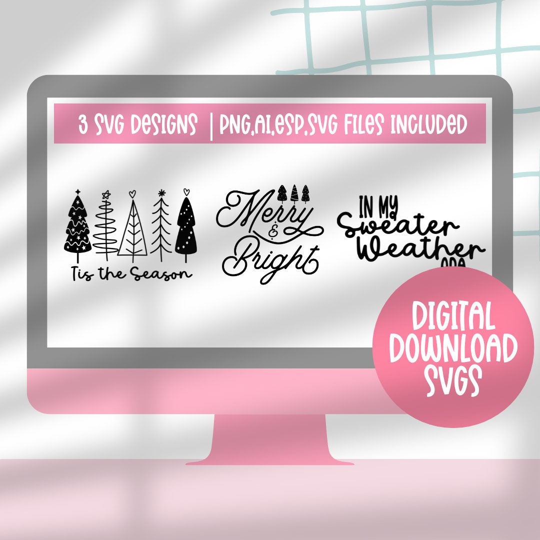 Christmas SVG Bundle / Funny Christmas SVG / Cut File / Cricut / Clip ...