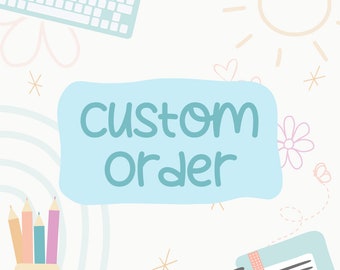 Custom Order for Flores by Adrianna