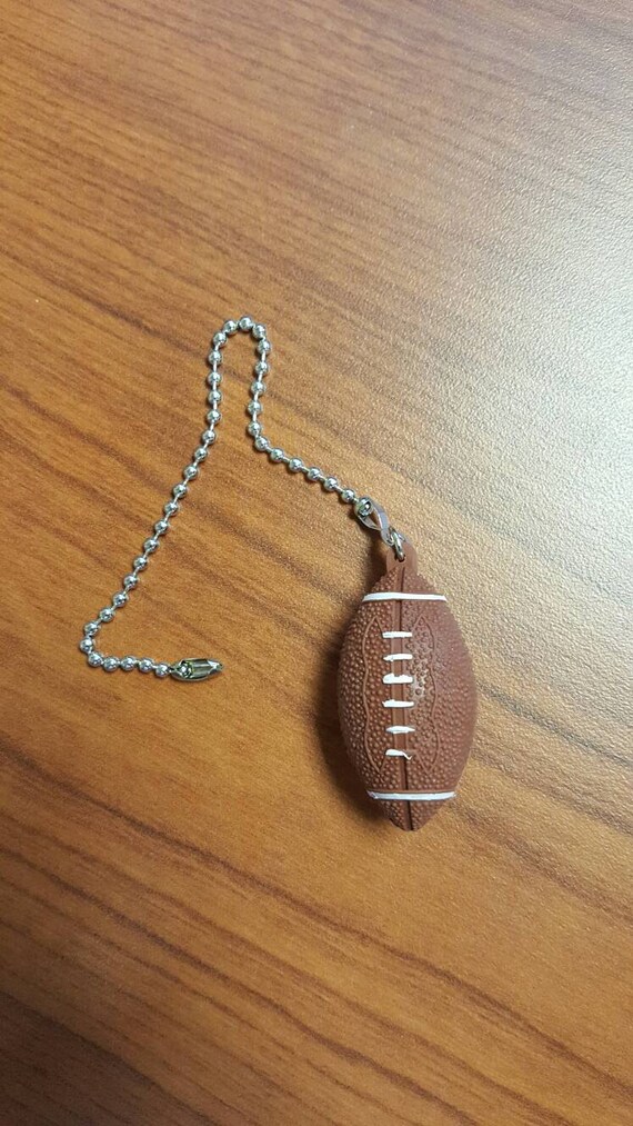 Ceiling Fan Pull Chain Sports Football Tassel Beaded Pull Etsy