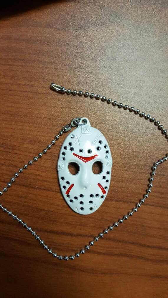 Hockey Mask Fan Light Kit Pull Chain Silver Beaded Pull Chain