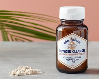 Glow Powder Cleanser: Exfoliating Vitamin C Face Mask