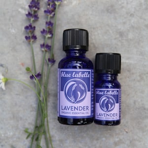 Organic Lavender Essential Oil 10ml: Aromatherapy, Calming & Relaxing