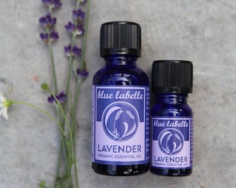 Organic Lavender Essential Oil 10ml: Aromatherapy, Calming & Relaxing