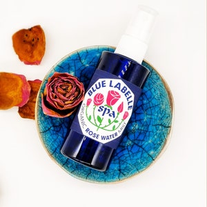 Organic Rose Water Mist, Rose floral water, Rose hydrosol, Organic Facial Toner, Rose Pillow Mist, Rose Linen Spray, Bulgarian Rose Water