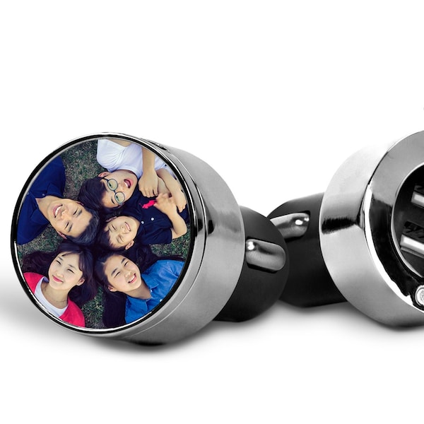 Photo Car Charger with 2 USB Ports - Travel Charger for Vehicle - Custom Photograph Picture Photo Gift