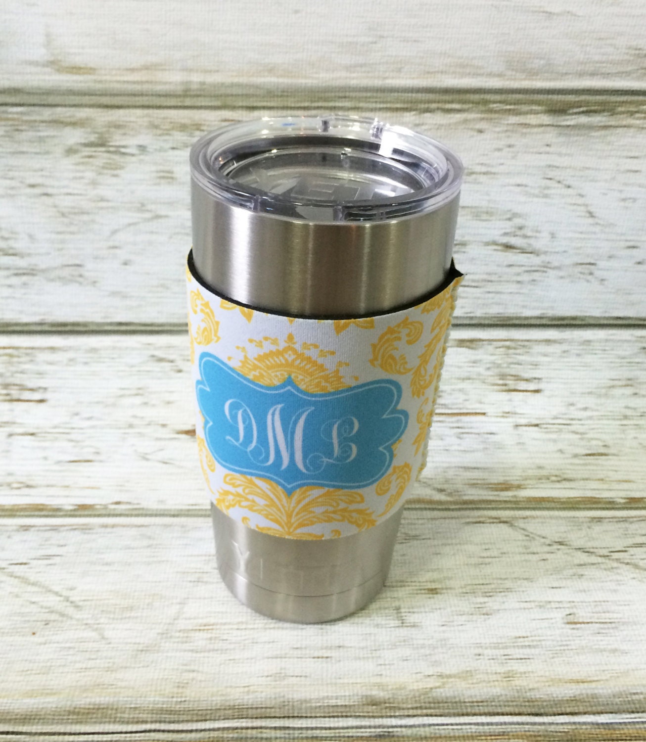 Personalized Neoprene Sleeve for Yeti Rambler 20oz Tumbler Etsy