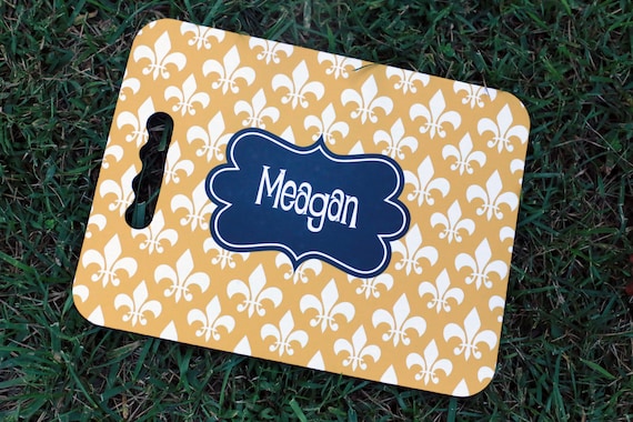 Sports Personalized Stadium Seat Cushion Custom Pattern, Color, Name or  Monogram & More Design Your Own Gift Garden Knee Pad 