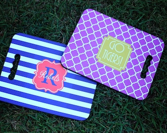 Monogram Garden Knee Pad or Stadium Seat Cushion - Custom Pattern, Color, Name & More - Design Your Own Personalized Gift