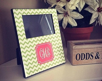 Monogram Custom Design Picture Frame - Custom Pattern, Color & More - Personalized Housewarming Gift, Birthday Gift, Photo Frame