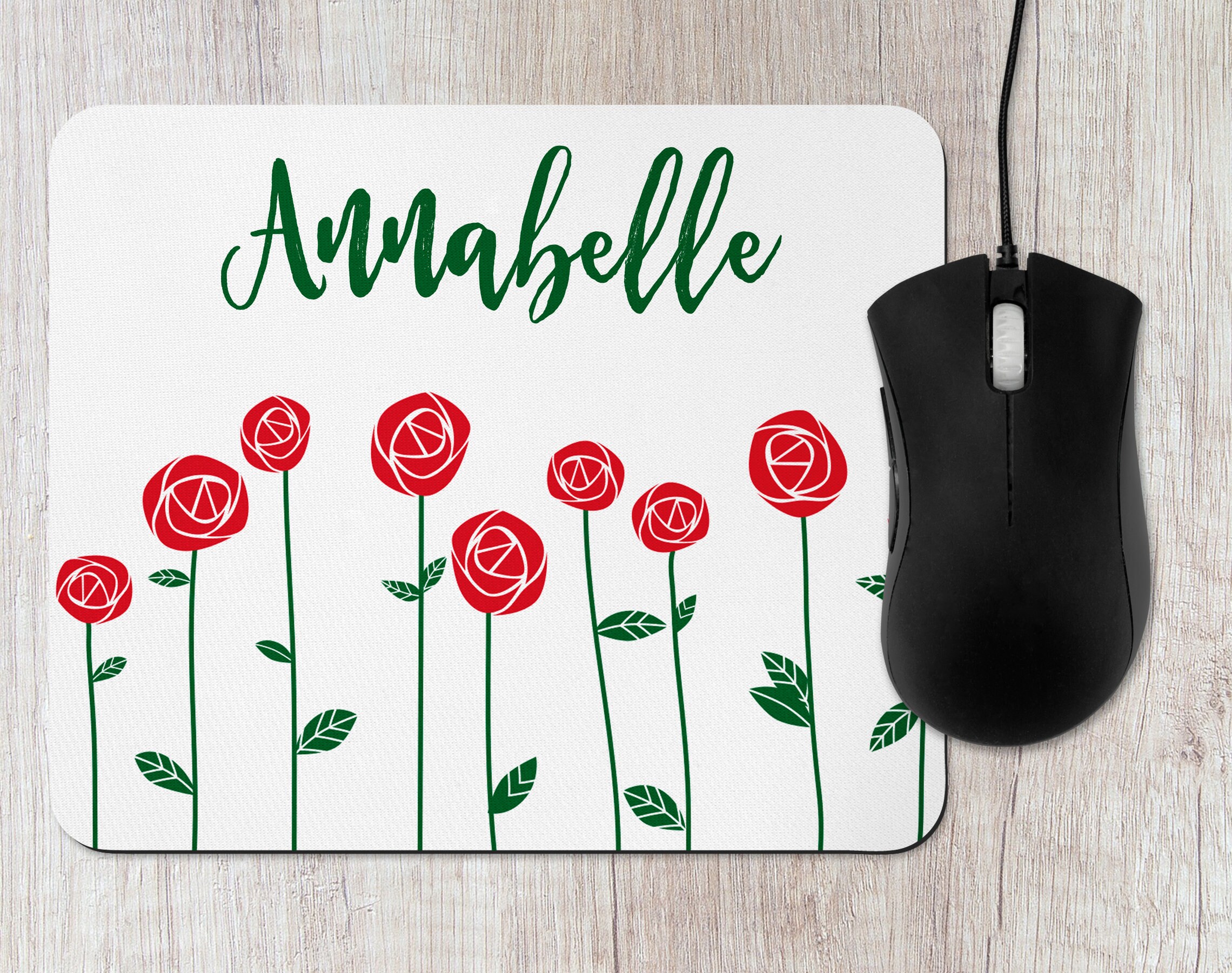 modern red roses garden
