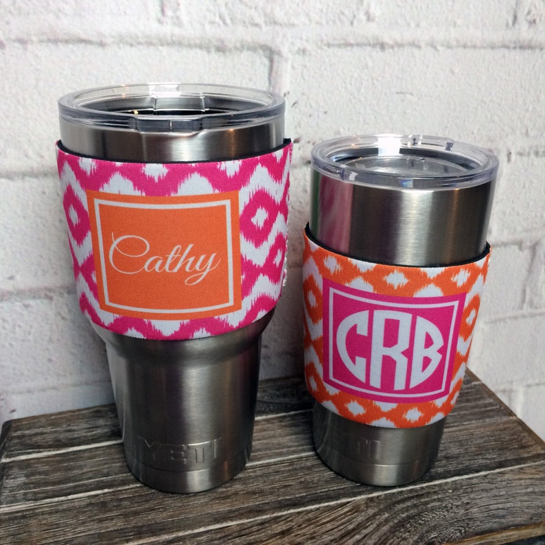 Custom Design Neoprene Sleeve for Yeti Rambler Tumbler 20oz or Etsy