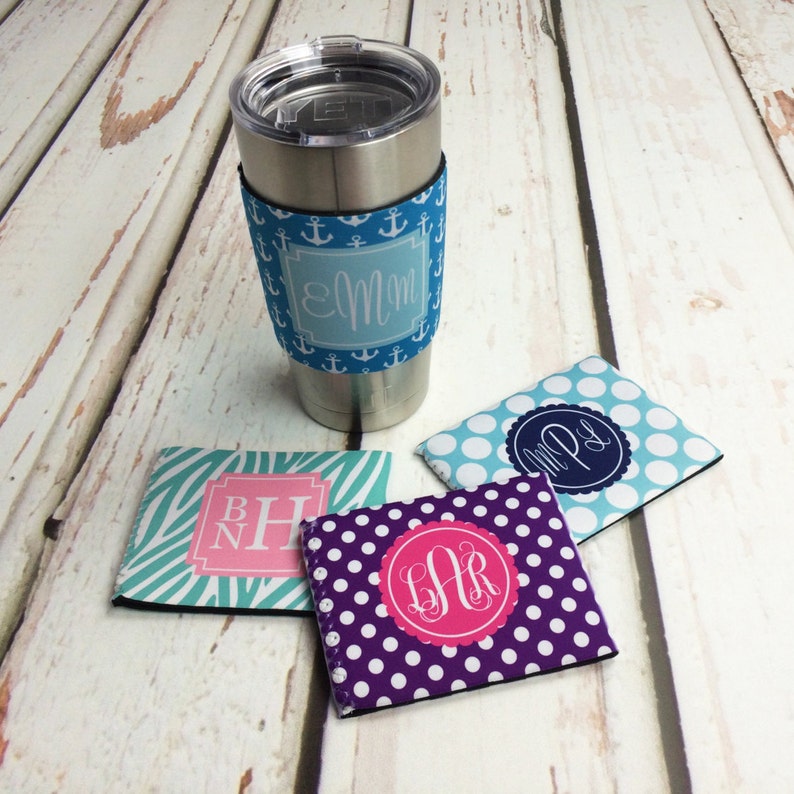 Personalized Neoprene Sleeve for Yeti Rambler 20oz Tumbler Etsy