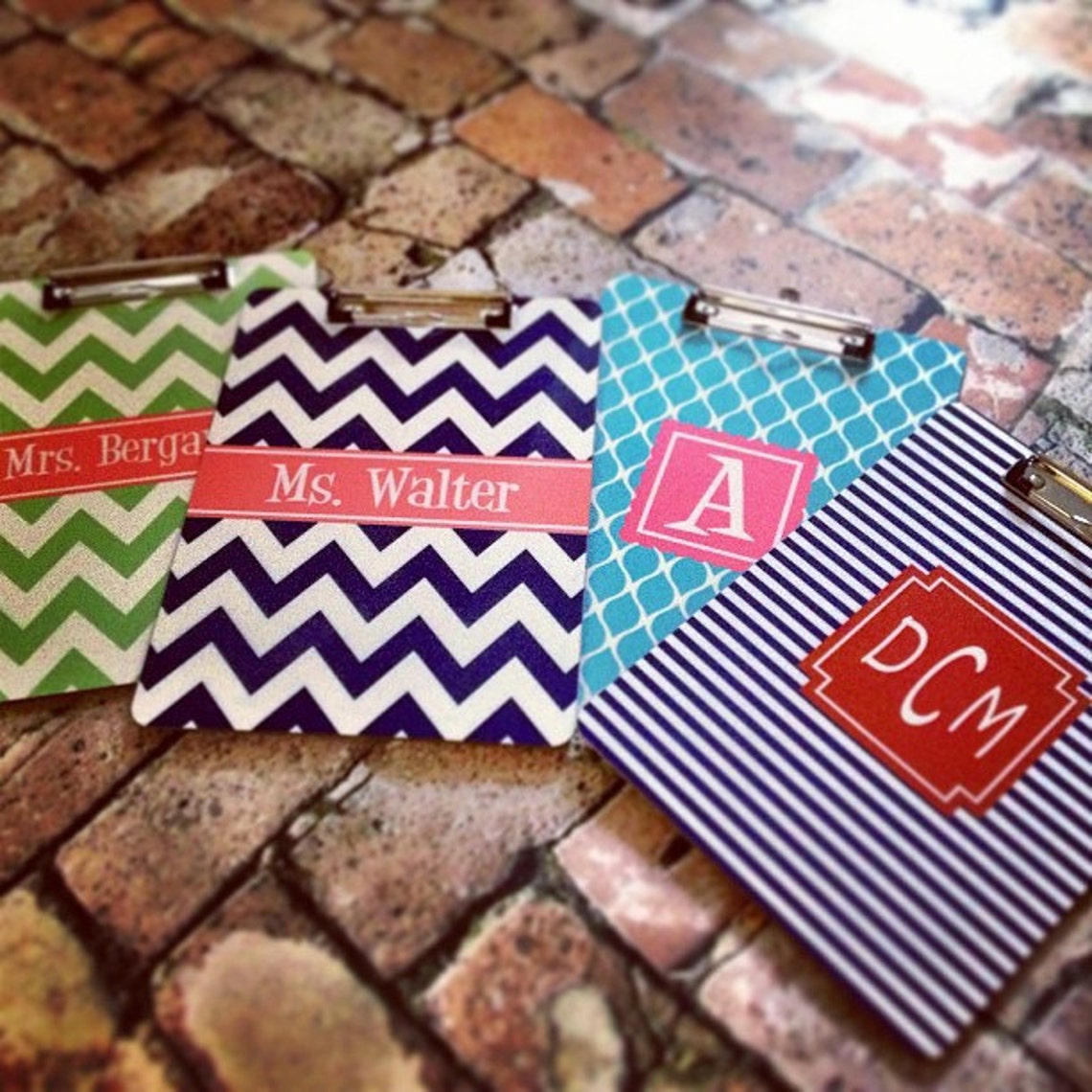 Custom Personalized Dry Erase Clip Board 2 Sided Etsy