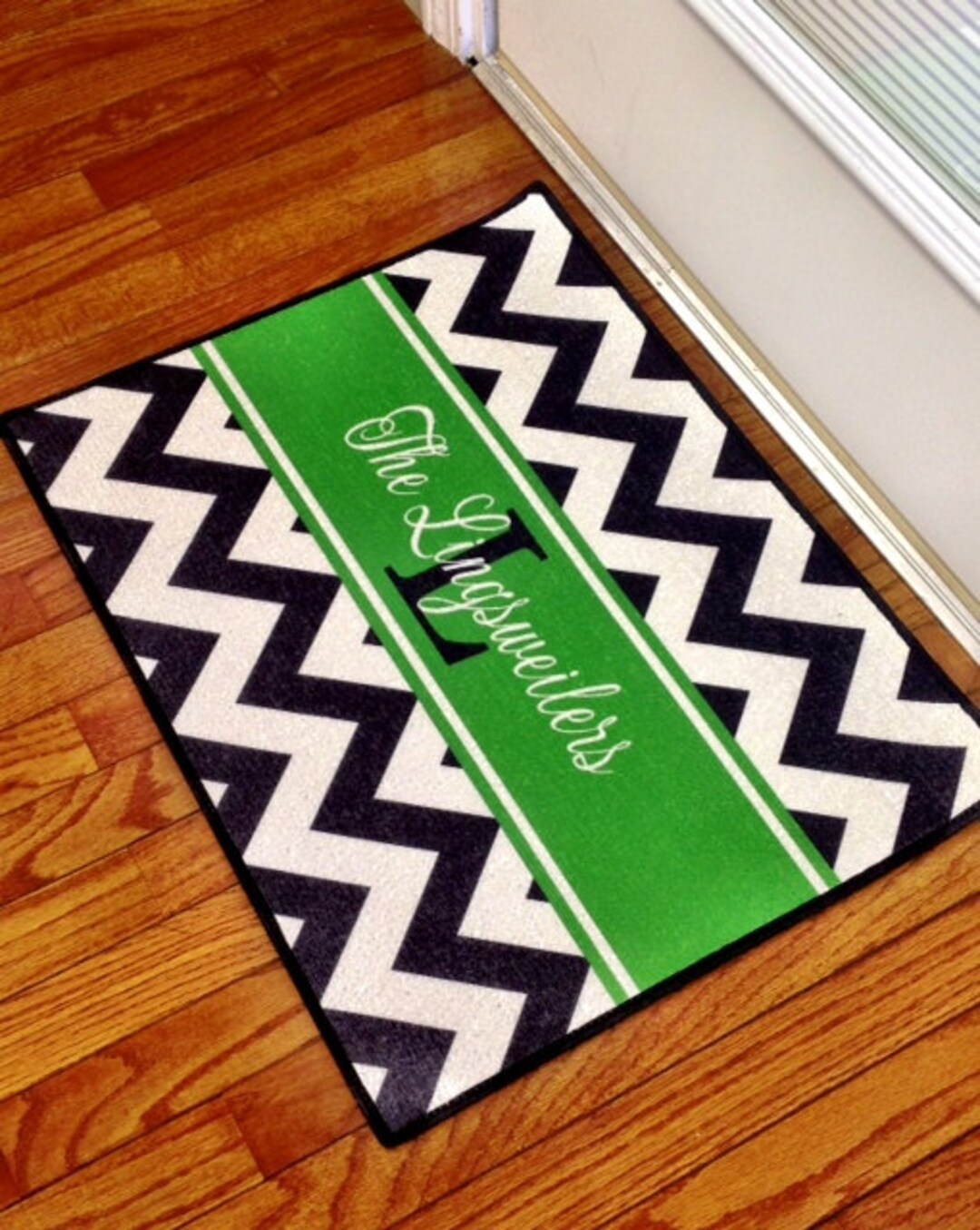 Personalized Door Mat Design Your Own Choice of Pattern, Color, Frame