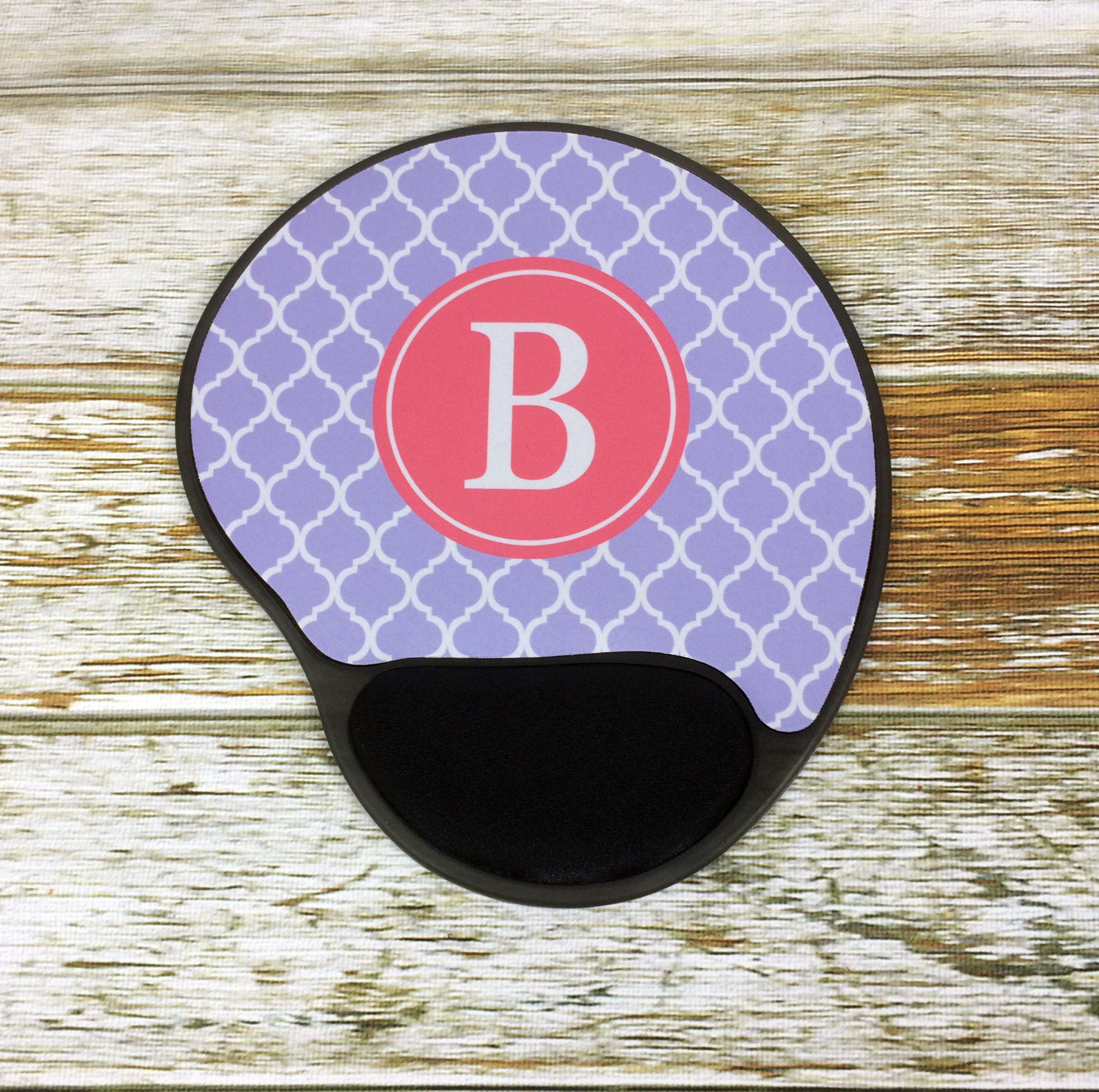 Personalized Mouse Pad With Gel Wrist Rest Choice of Etsy