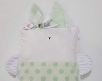 Bunny Handmade Minky Softie Plushie - READY TO SHIP!