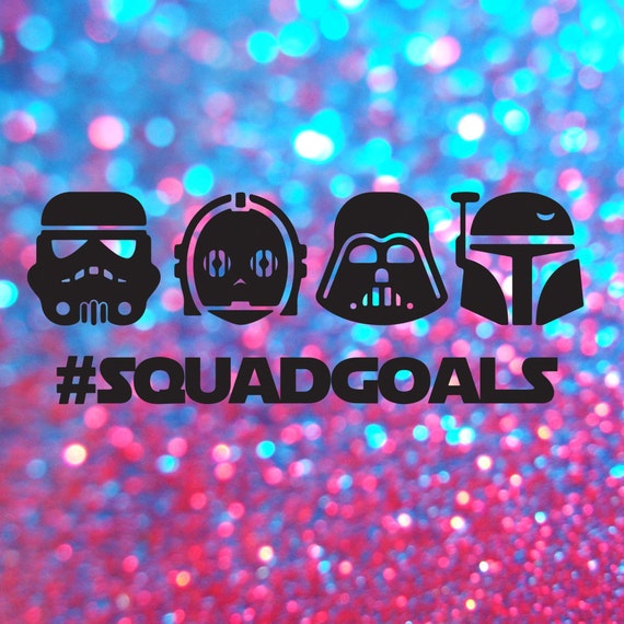 Download Disney Star Wars Squad Goals Force T Shirt Iron On Design Etsy SVG, PNG, EPS, DXF File