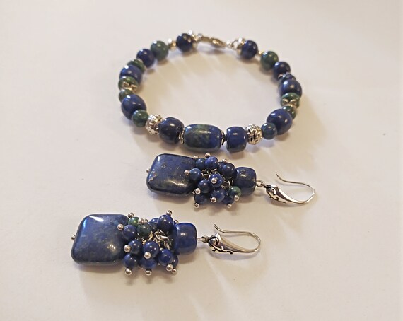 ブレスレット Poseidon Bracelet in Blue Bvlgari Bvlgari Man bracelet in Poseidon lapis blue braided