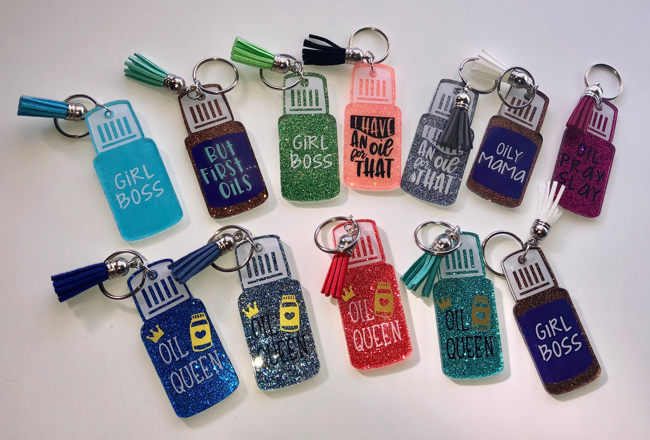 Essential Oil Keychain EO Etsy