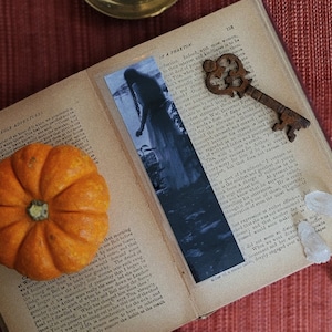 to the river handmade laminated bookmark