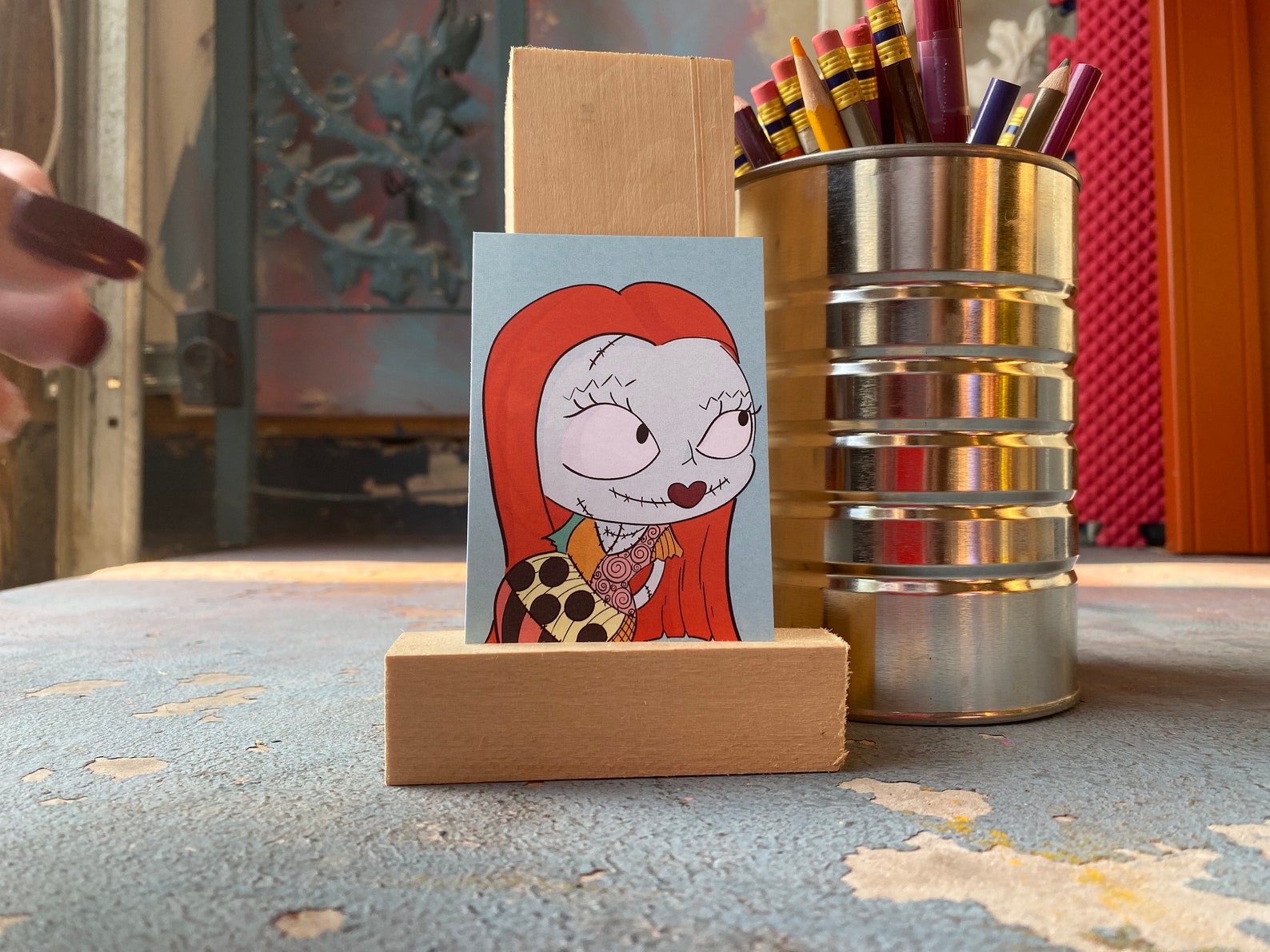 Sally Art Trading Card Etsy