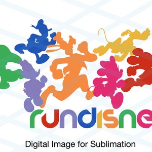 DIGITAL Rundinsey colors design image file for sublimation plus bonus mystery design!