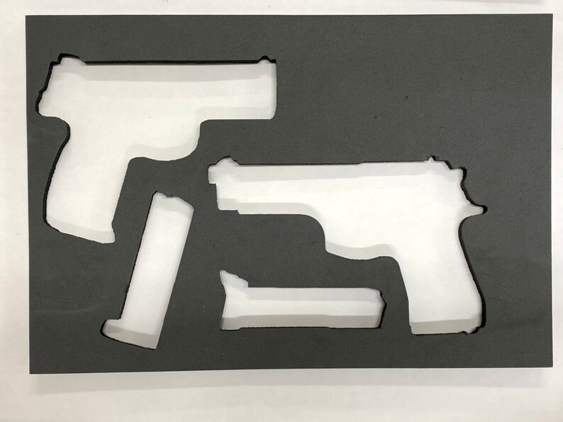 Gun box foam cutout Etsy