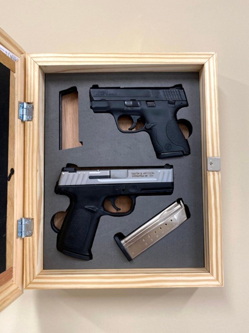 Picture Frame Gun Concealment 8 X 10 Etsy