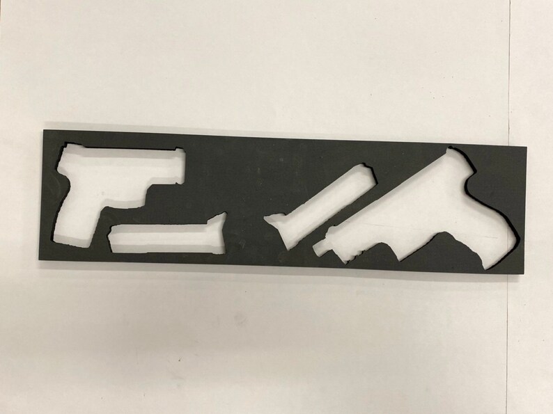 Gun box foam cutout Etsy