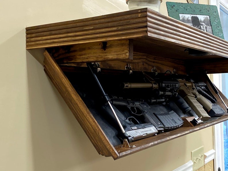 RFID AR Concealment Gun Shelf Etsy