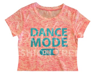 kids dance crop top