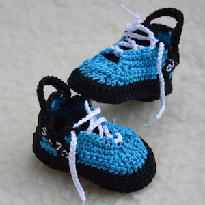 crochet shoes baby 画像 1