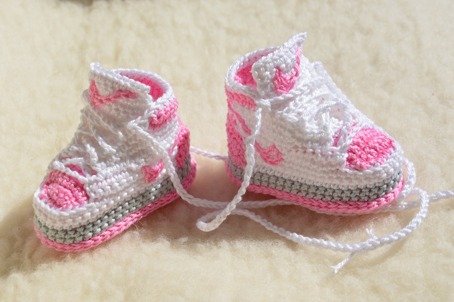 Nike Air Jordan 1 Crochet Baby Booties Etsy