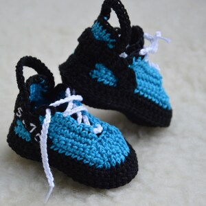 crochet shoes baby 画像 2