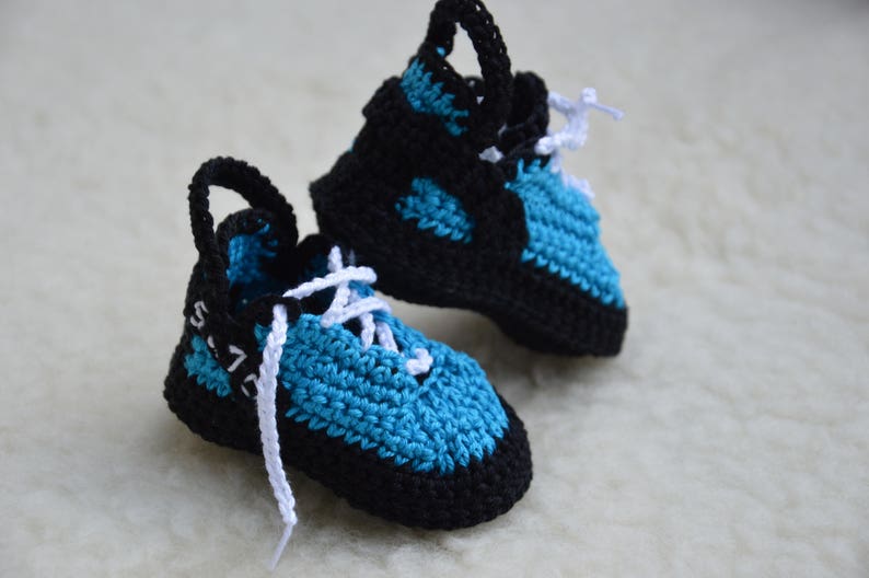crochet shoes baby 画像 2
