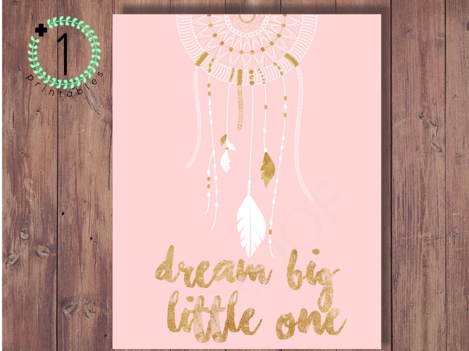 DIY Printable DIGITAL Instant Download Dream Big Little One - Etsy