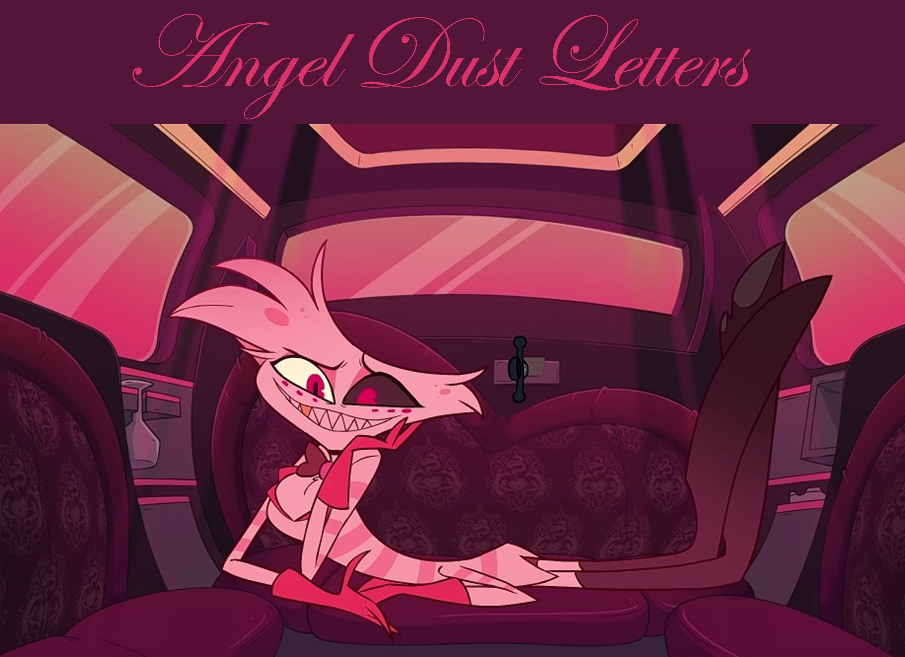 Angel Dust Letters Etsy