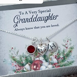 Granddaughter necklace etsy online