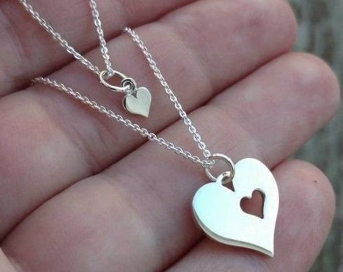 tiffany's mother daughter necklace