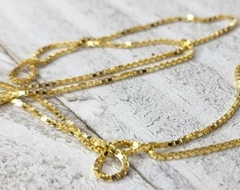 Gold Over Silver Chain - Etsy