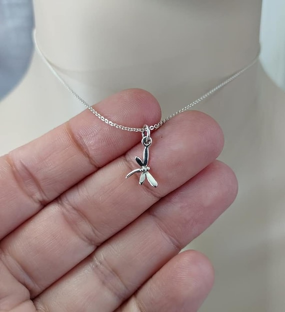 Etsy dragonfly deals necklace