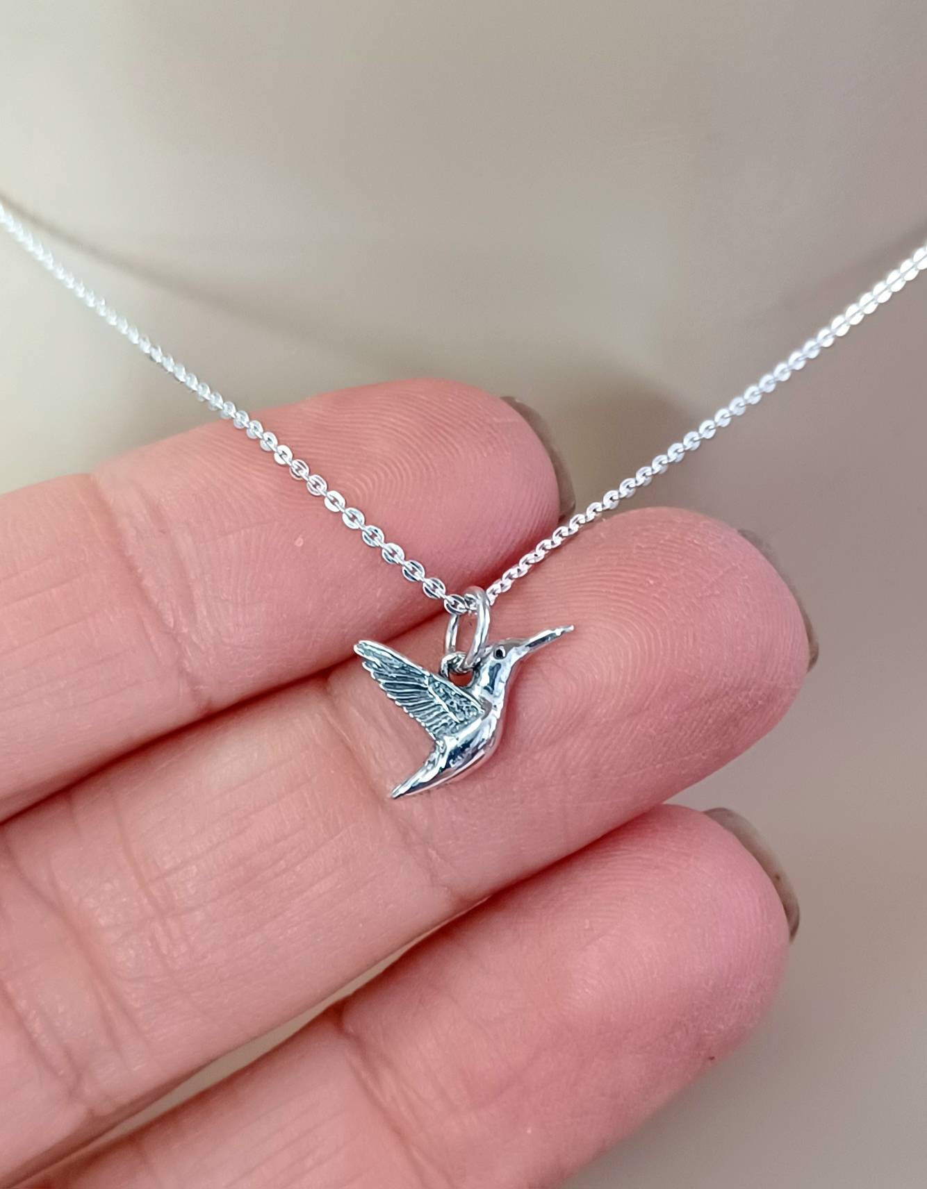 Hummingbird 2024 charm necklace