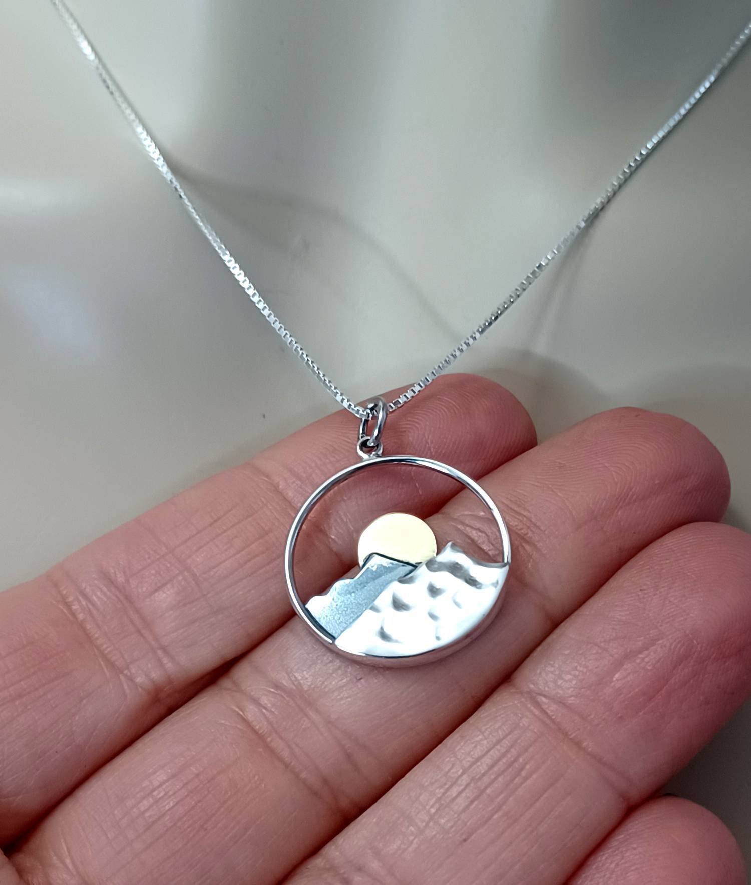 Silver Mountain Necklace